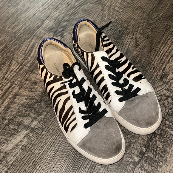 Kenneth Cole Zebra Print Sneakers - Picture 1 of 4